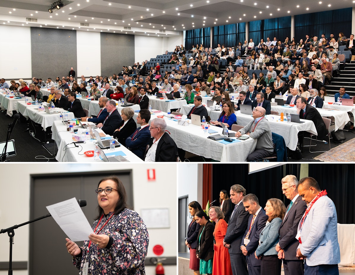 Delegates at national Bahá’í convention in Australia explored insights from their local communities.