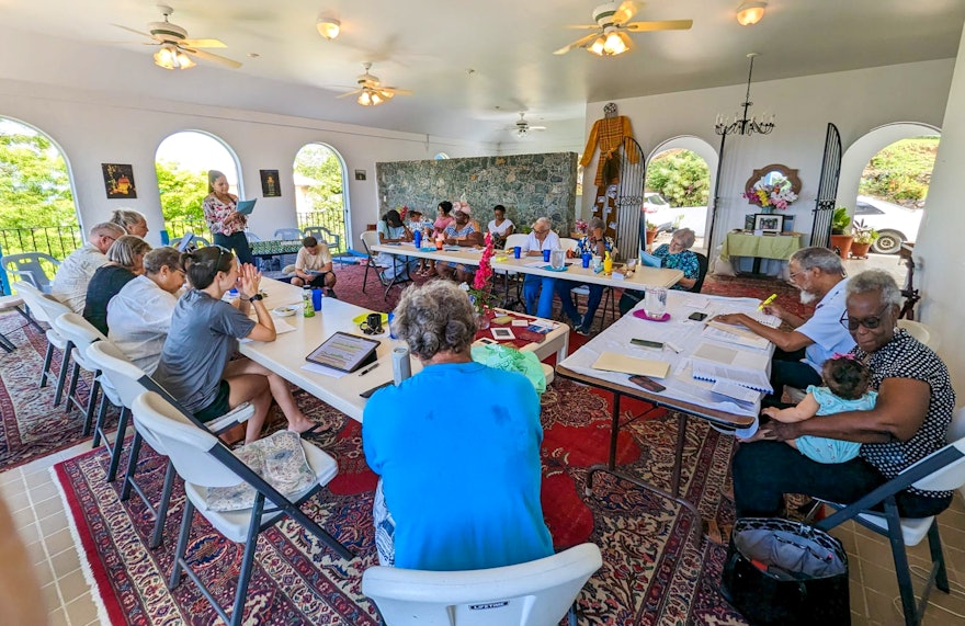 La 55ª convención nacional bahá’í de las islas Vírgenes se desarrolló en el Centro Nacional en la isla de Santo Tomás