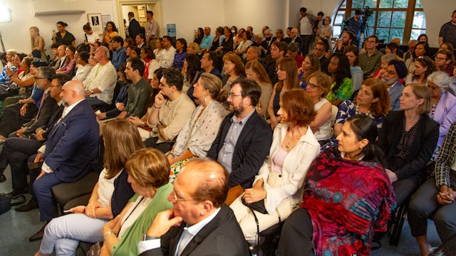The international gathering brought together government officials, United Nations officials, representatives of international civil society organizations, leading human rights advocates, and journalists from several countries.