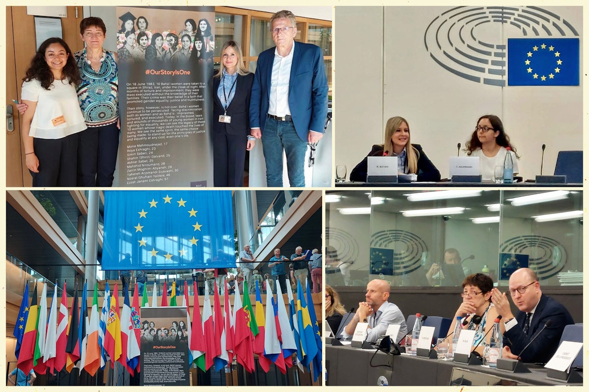 During a European Parliament session, the execution of the 10 women was highlighted and parliamentarians heard live testimony by one of the relatives of the 10 women.