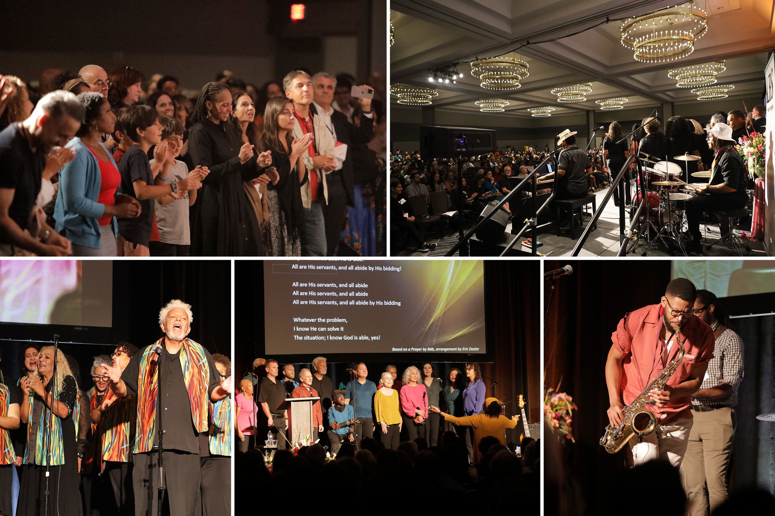 The conference featured various artistic presentations that uplifted the atmosphere.