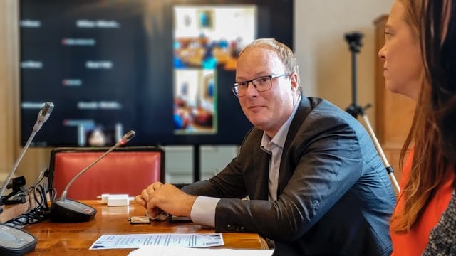 Anders Österberg, adjoint au maire de Stockholm.