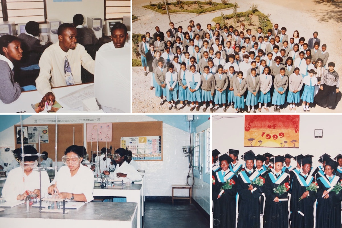 L’école internationale Banani, dont les origines remontent à 1993, a été fondée sur les principes des enseignements bahá’ís, en mettant l’accent sur l’autonomisation des filles par le biais de l’éducation.