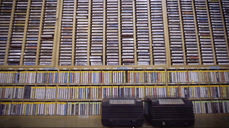 The archive features a vast collection of sound recordings captured over four decades.