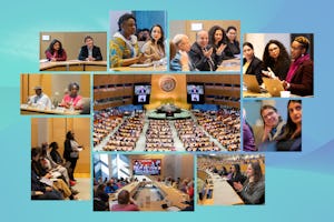 جامعه جهانی بهائی با برگزاری ۸ رویداد در کمیسیون مقام زن سازمان ملل، با گرد هم آوردن بیش از ۵۷۰ نفر، نقش موسسات برای رفع موانع مشارکت کامل زنان در اجتماع را بررسی می‌کند.