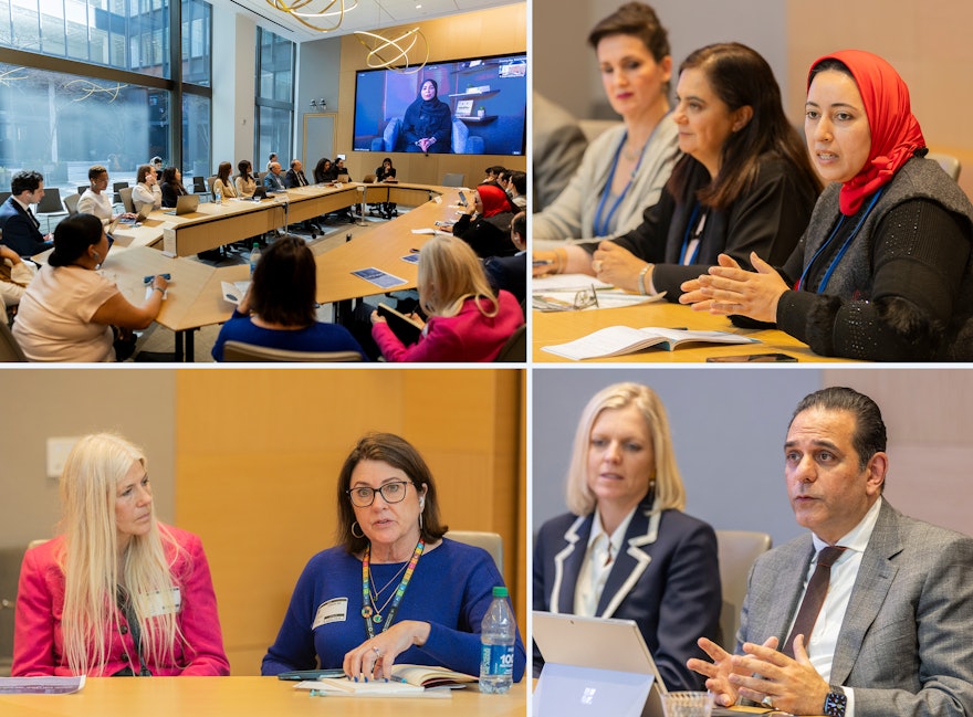 Los representantes de las comunidades bahá’ís de la región árabe convocaron una reunión con el título Empoderamiento a través de las instituciones: un enfoque colectivo de la igualdad de género