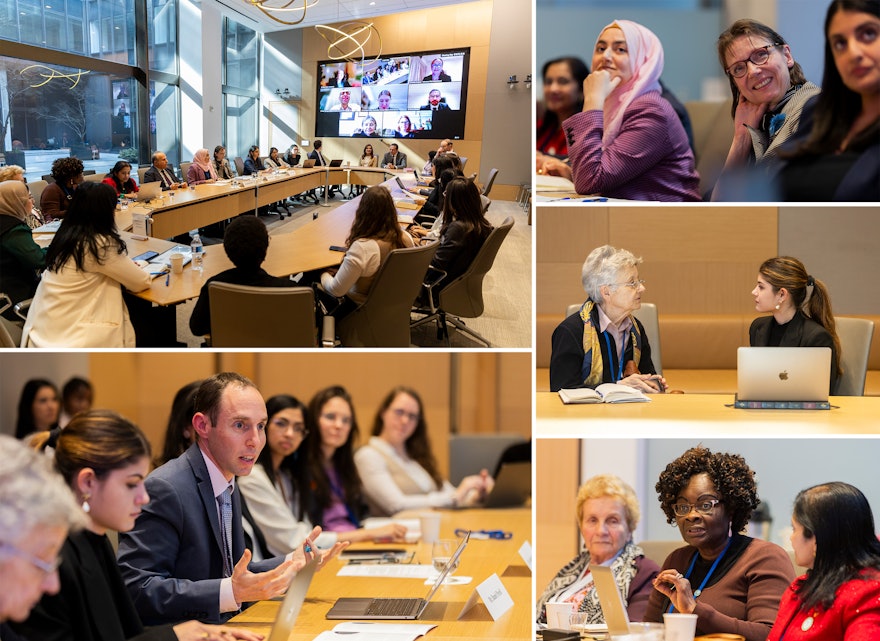 An event hosted by the BIC, and the Bahá’í Offices of External Affairs in Australia and Canada, titled From Conflict to Collaboration: Transforming Institutions to Promote Gender Equality.