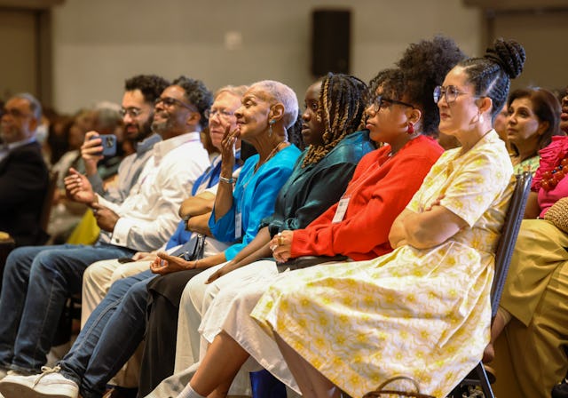 Some of the attendees at the 48th annual conference of the Association for Bahá’í Studies in North America.