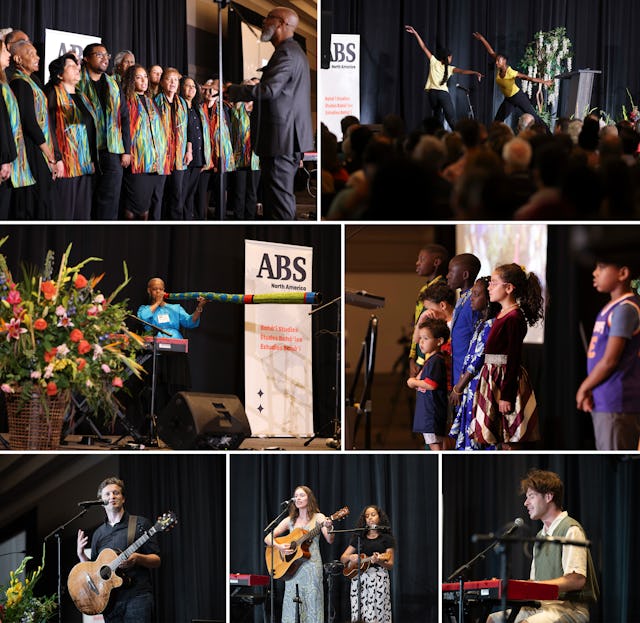 The conference featured artistic presentations woven throughout the program.