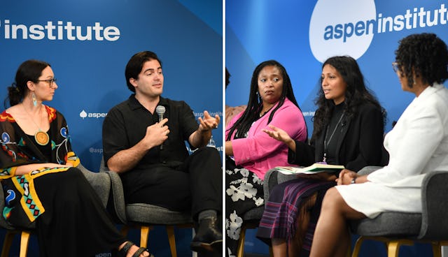 Another view of the panel discussion.