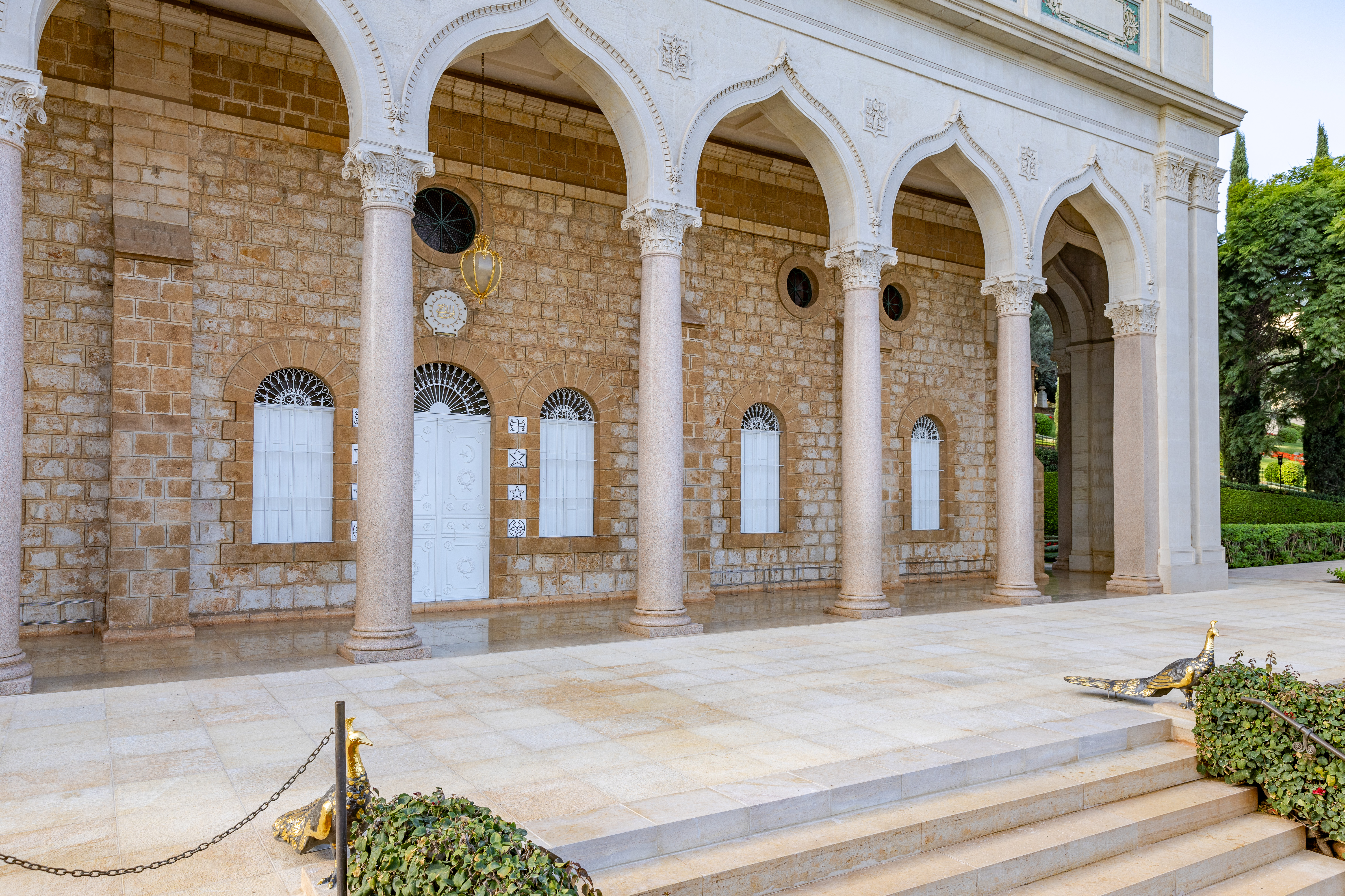 Another view of the plaza.