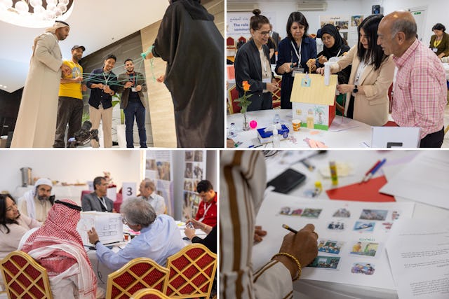 بحث المشاركون كيف تعمل برامج التربية والتعليم الأخلاقية والروحية على بناء المدارك والقدرات للقيام على خدمة الآخرين، وتعزيز وعي الأسر للنظر إلى ما هو أبعد من احتياجات محيطهم الاجتماعي المباشر.