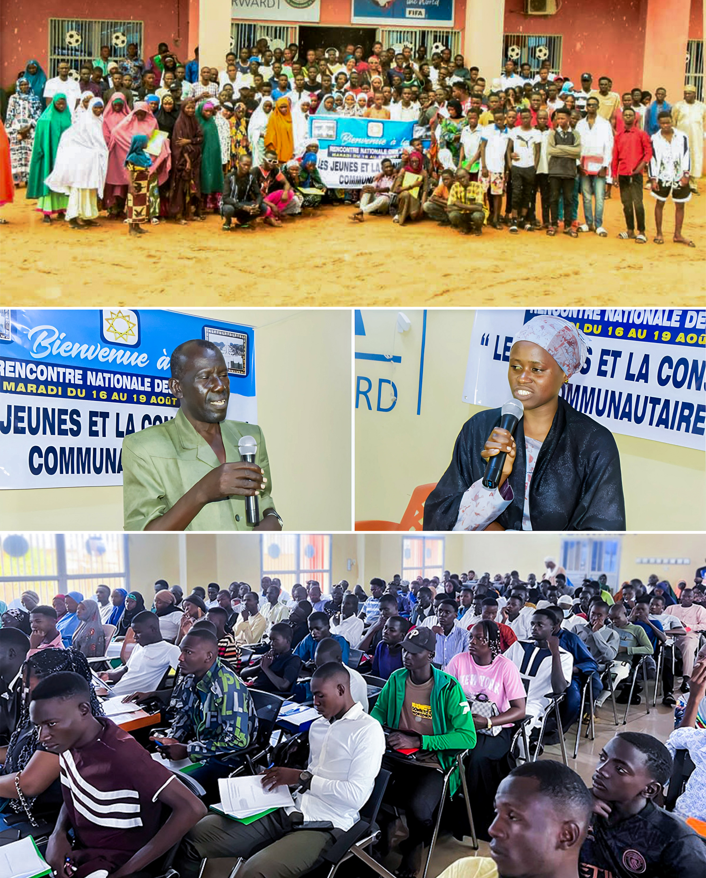 At a conference in Maradi, Niger, over 300 young people explored how Bahá’í educational initiatives can foster patterns of community life that bring about peace.