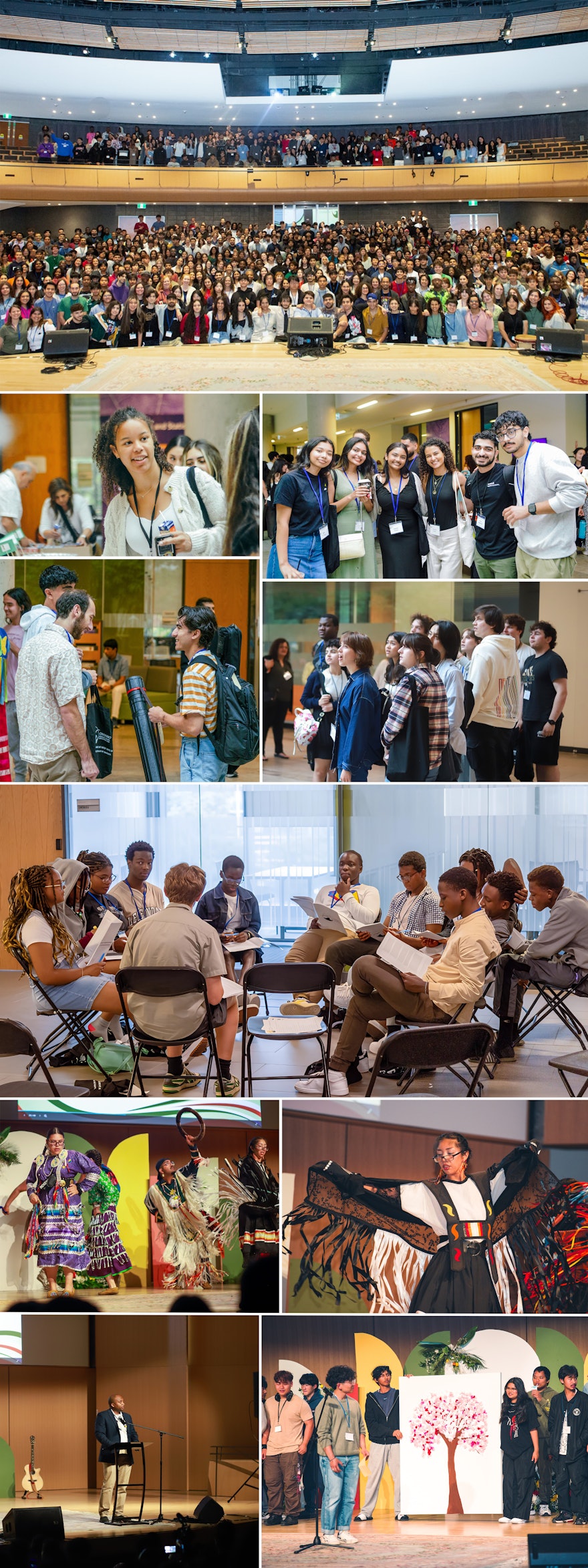 Over 700 youth in Ontario, Canada gathered to explored their part in building peaceful communities through service to their society.