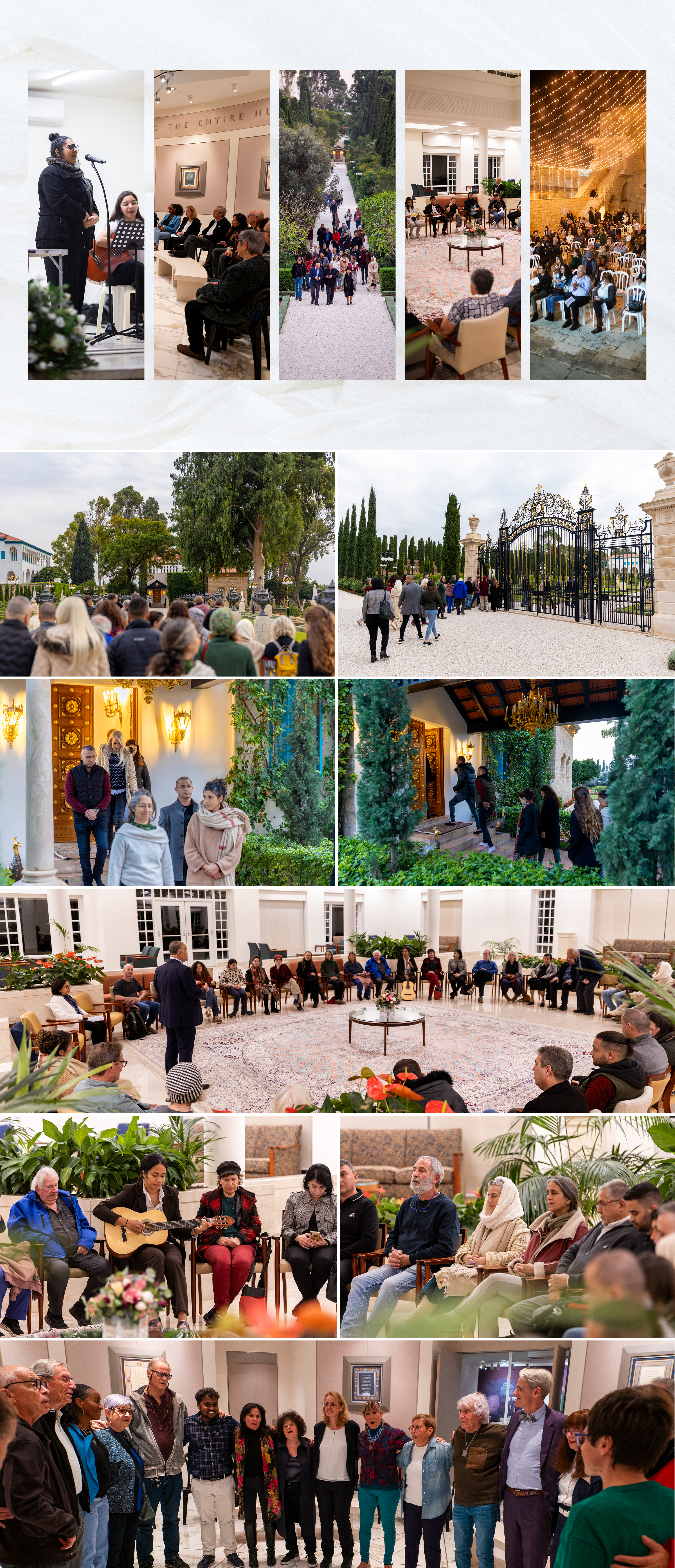 A series of prayer gatherings in the ‘Akká-Haifa area welcomed people from diverse cultural and religious backgrounds, including Jewish, Muslim, Christian, and Druze communities, as well as those who do not identify with any religious tradition. These gatherings fostered warm interactions and kindled hope, offering attendees a meaningful opportunity to engage with others from different backgrounds in a spirit of unity.