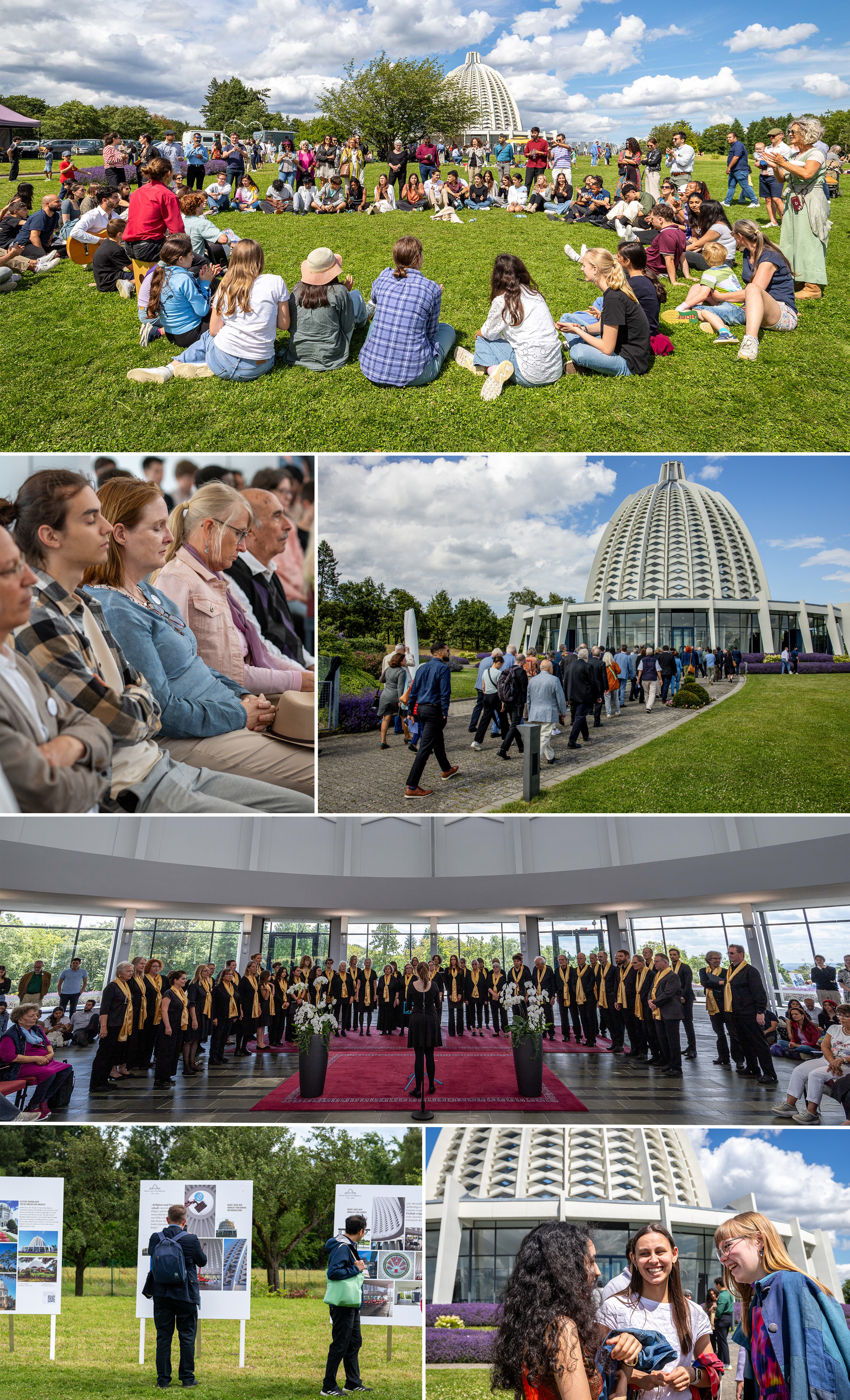 Some 4,000 people of all backgrounds from across Europe gathered at the Bahá’í House of Worship in Langenhain, Germany, to celebrate its 60th anniversary.