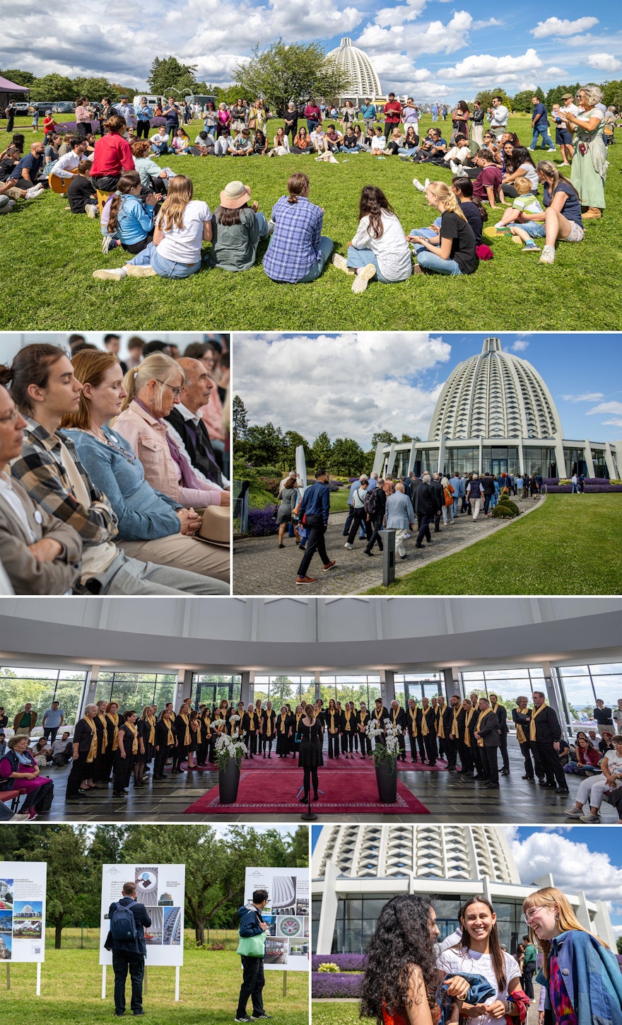 Some 4,000 people of all backgrounds from across Europe gathered at the Bahá’í House of Worship in Langenhain, Germany, to celebrate its 60th anniversary.