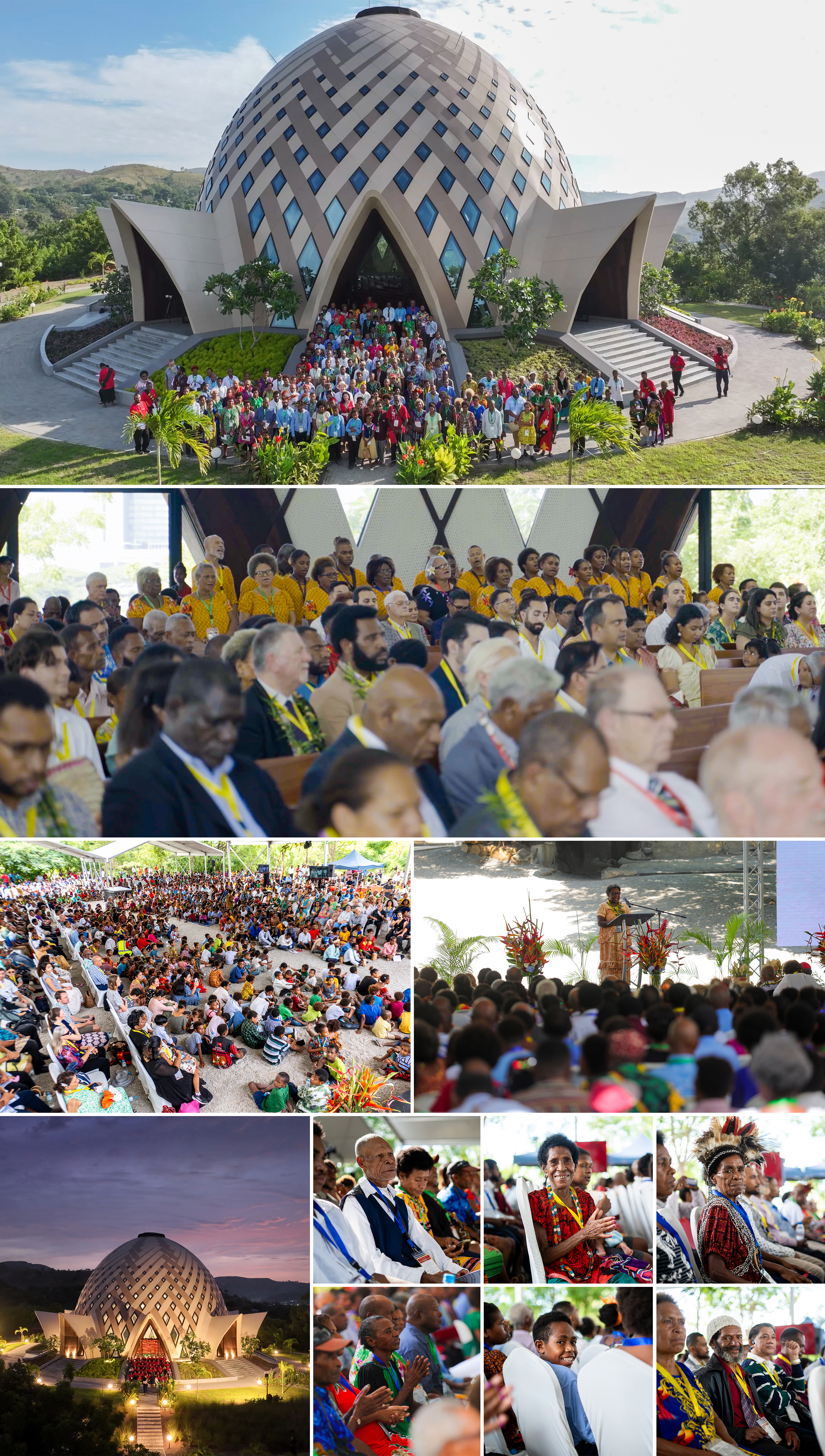 In Papua New Guinea, some 4,000 people from across that country gathered in Port Moresby over two days to celebrate the historic opening of the country’s national Bahá’í House of Worship.