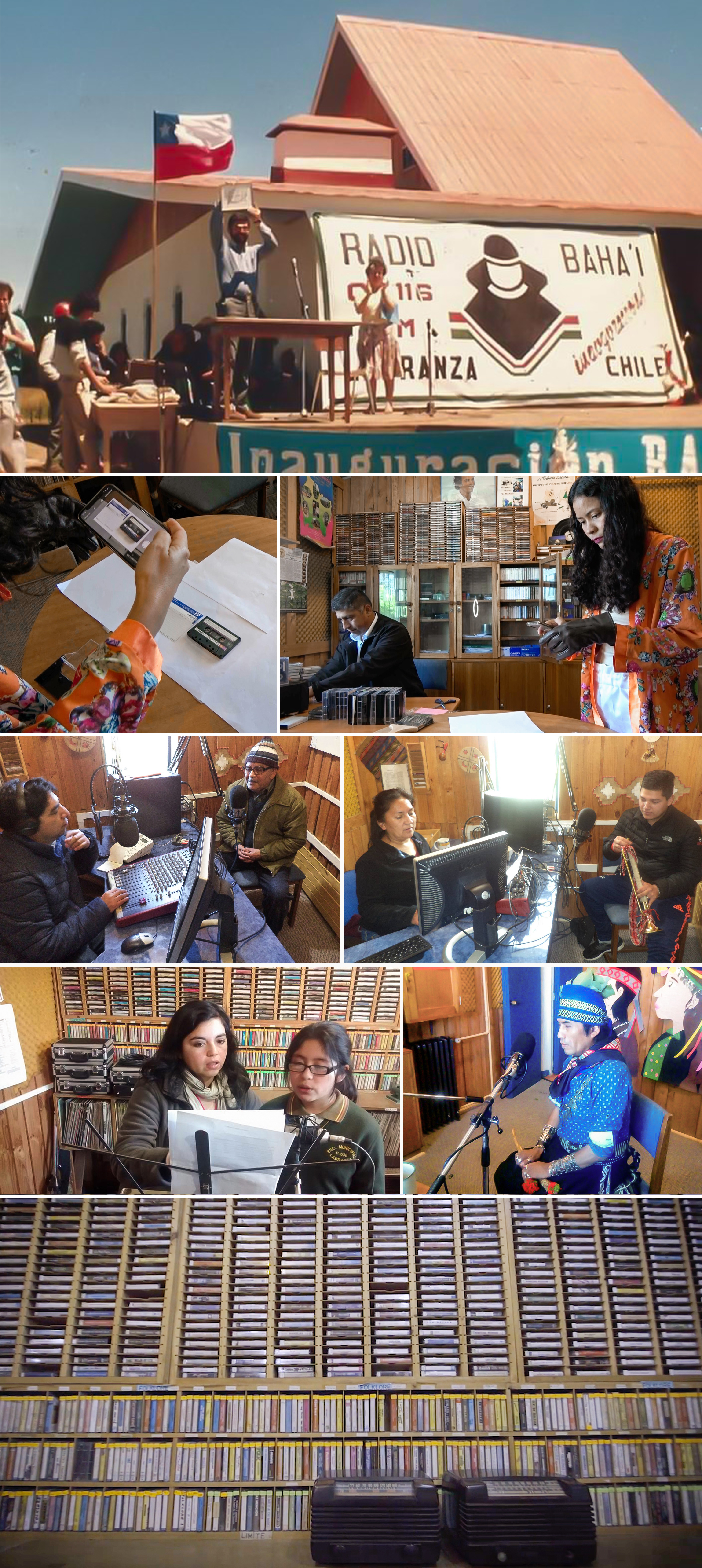 Radio Bahá’í in Chile launched national archive project, cataloguing four decades of recordings of Mapuche cultural expression through arts, storytelling and conversations.