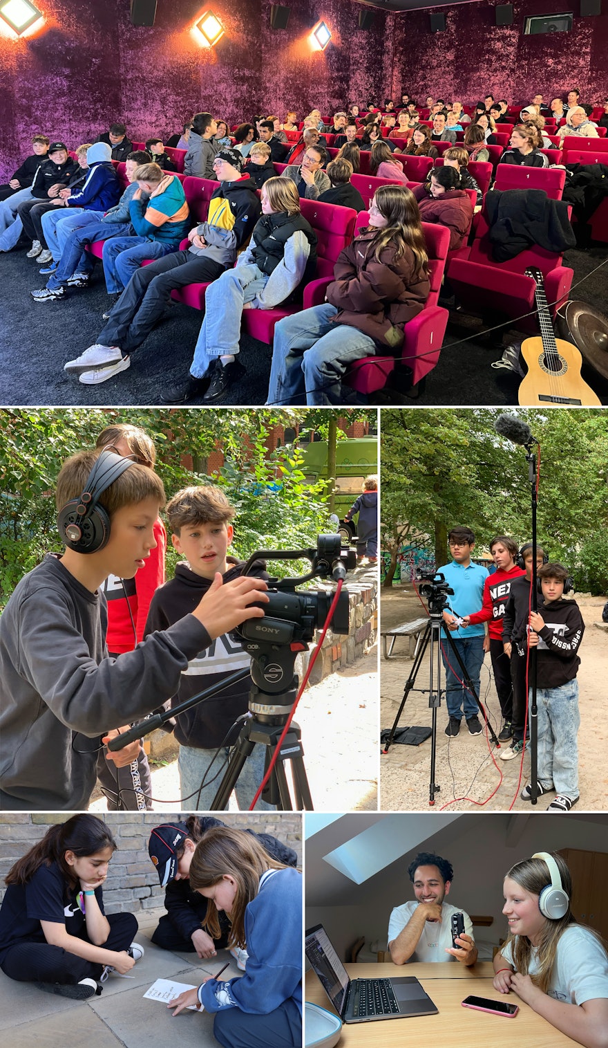 A group of youth in Potsdam, Germany, produced a short film about fostering true friendship amidst digital interactions, screened at local cinema to inspire community reflection.