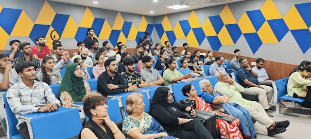 View of participants at the symposium.