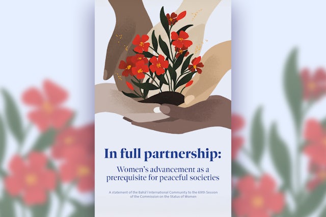 BIC New York: Equality of women and men essential for creating peaceful societies