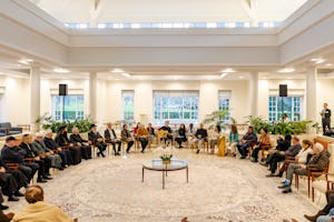 A gathering marking Ayyám-i-Há brings together 75 guests from diverse social and religious communities in the ‘Akká area, highlighting our common humanity.