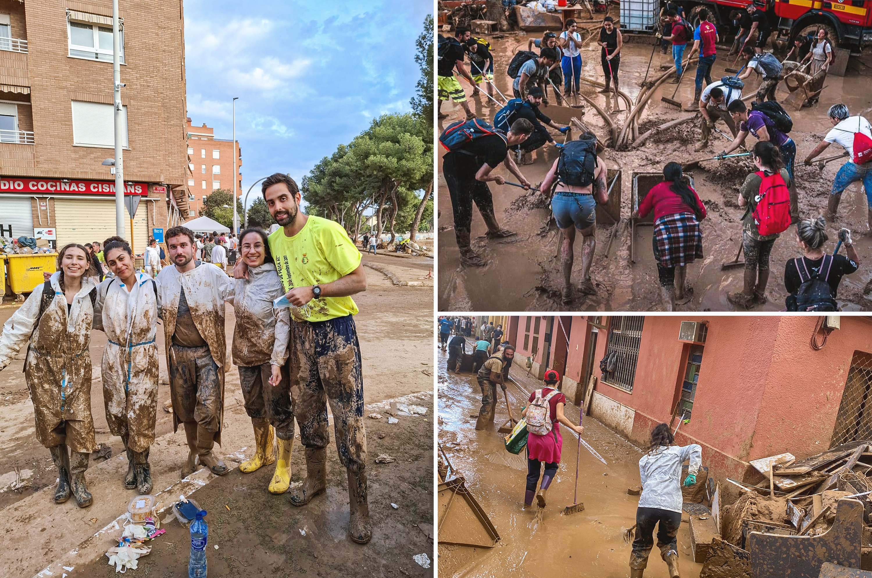 Les jeunes qui participent à des activités de développement de communautés ont été à l’avant-garde des efforts de reconstruction.