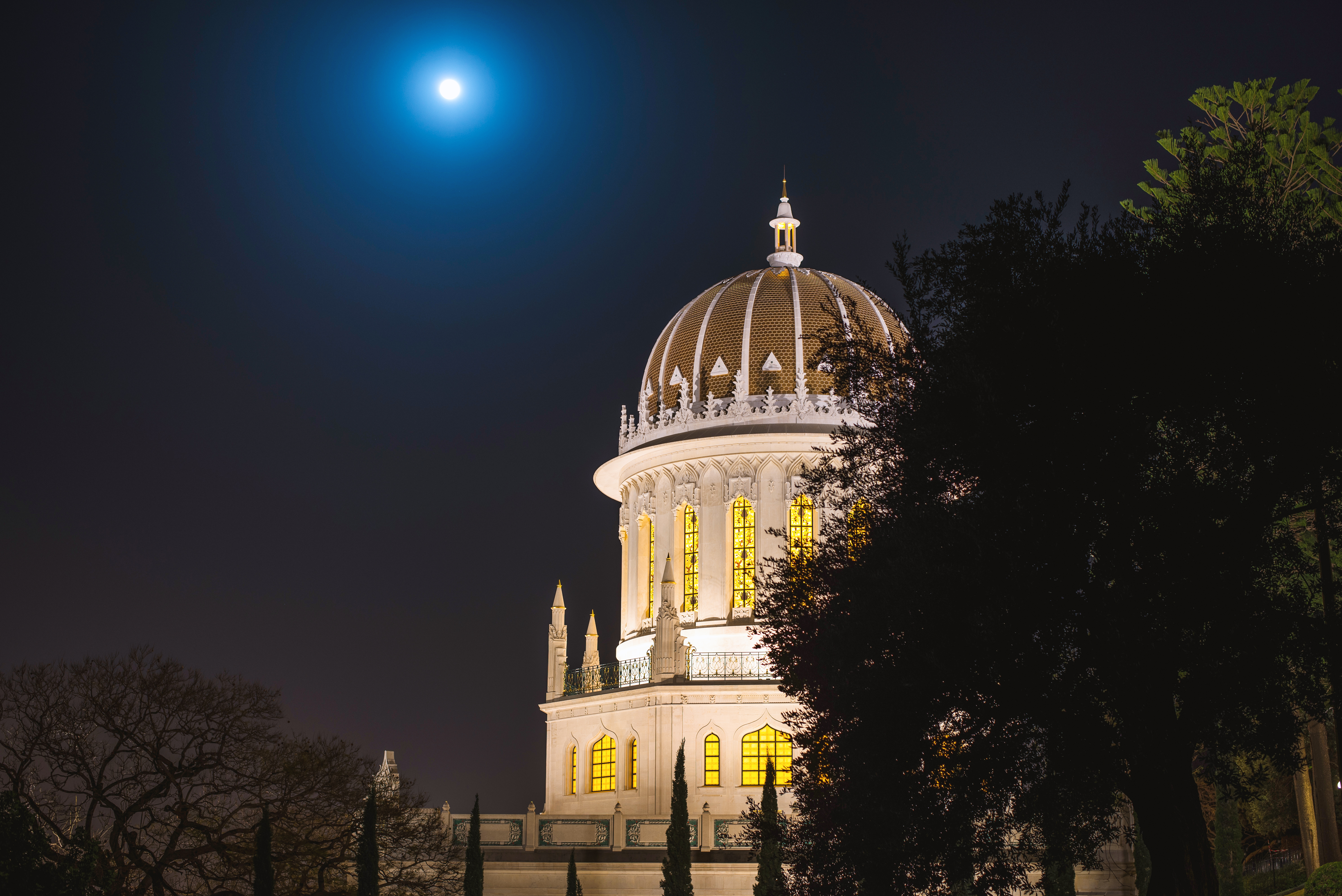 A view of the Shrine of the Báb.