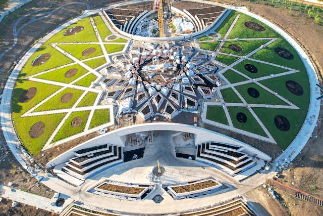 Shrine of ‘Abdu’l-Bahá: Landscaping work advances as ‘Akká Visitors’ Centre completed Shrine of ‘Abdu’l-Bahá: Landscaping work advances as ‘Akká Visitors’ Centre completed