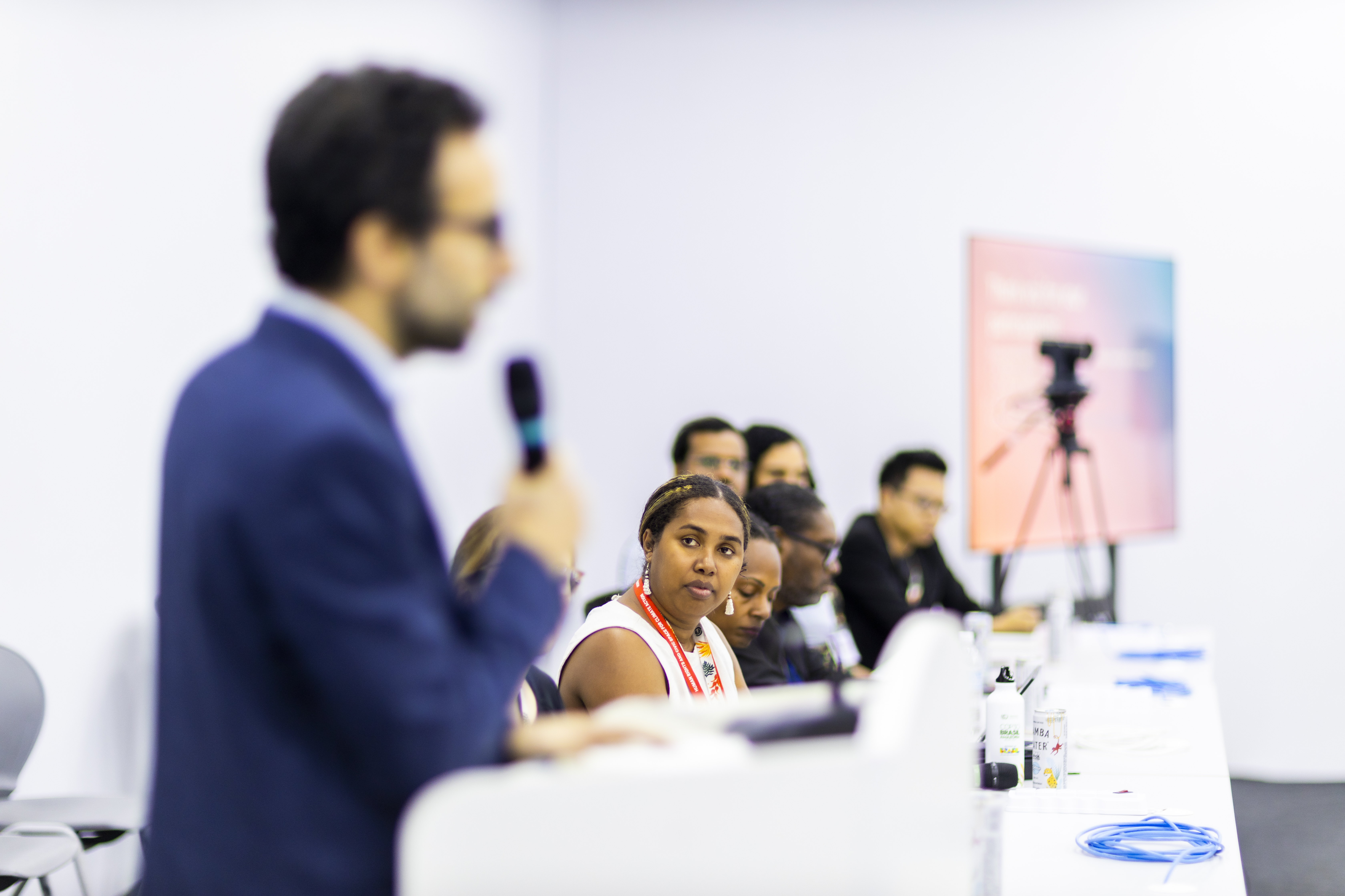 The event brought together government officials and civil society representatives to explore the role of leadership in crafting policies that effectively address environmental loss and damage.