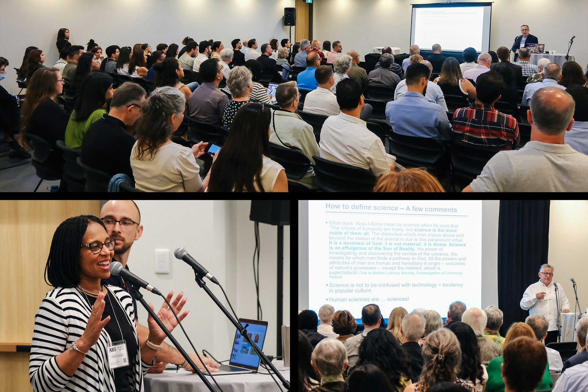 The conference featured a variety of small-group breakout sessions in addition to seminars and plenary sessions.