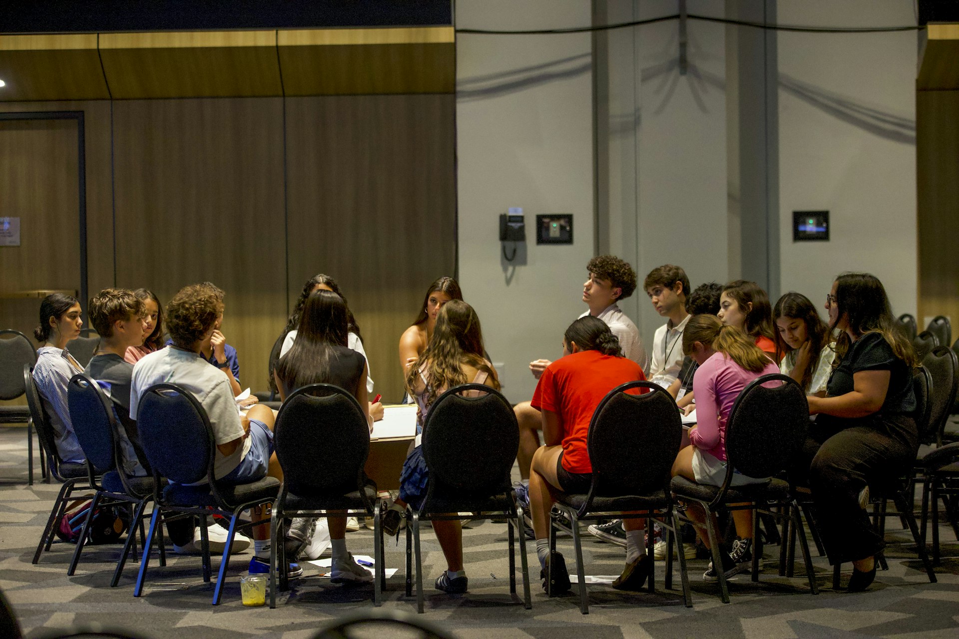 For the first time, the conference included a dedicated program for young people aged 15 to 21, focused on exploring how they can engage in constructive conversations about the betterment of the world in ways that foster unity.