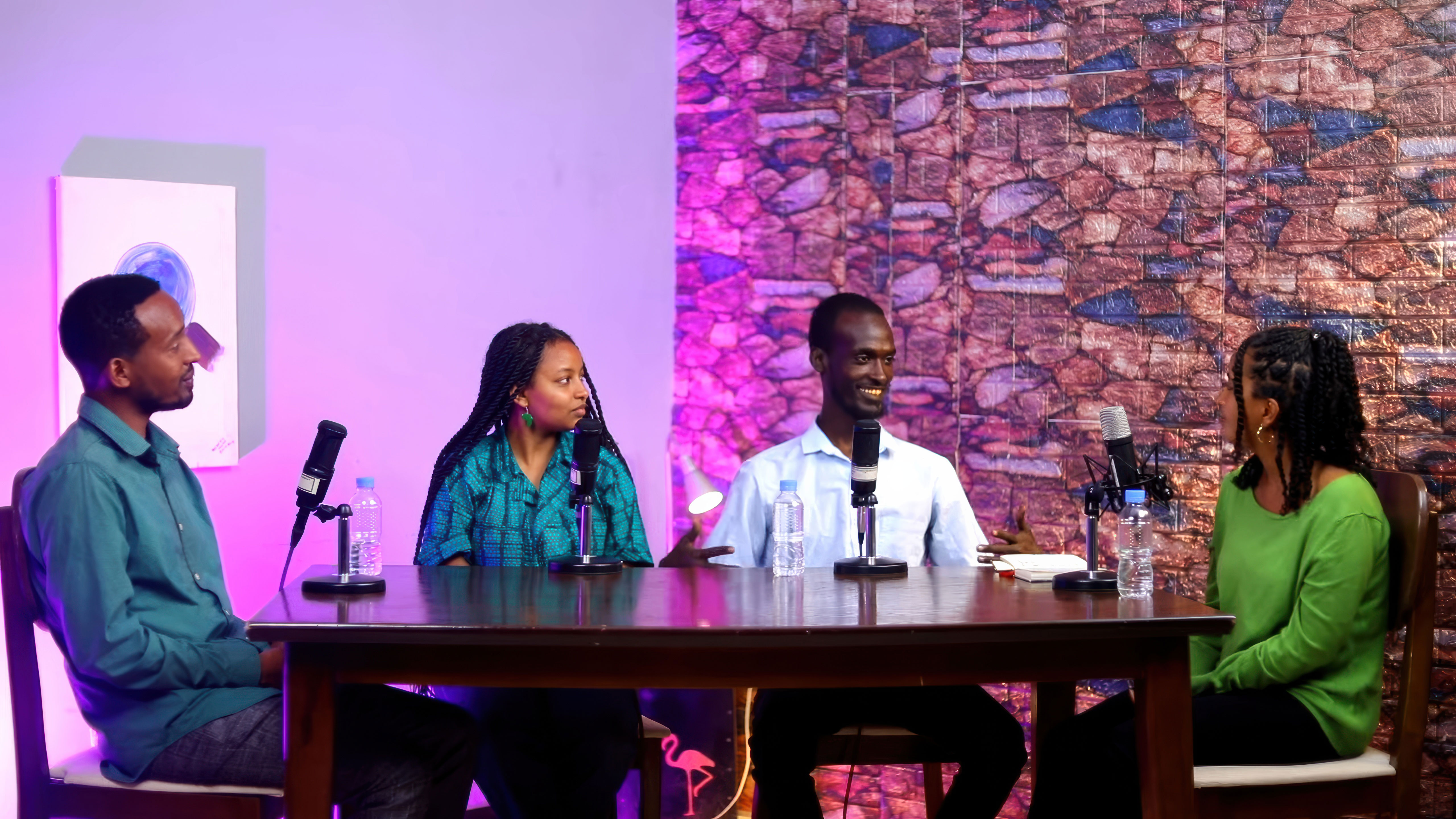 The podcast, “Youth Discourse”, explores themes of identity and purpose through conversations inspired by the principles of the Bahá’í Faith.