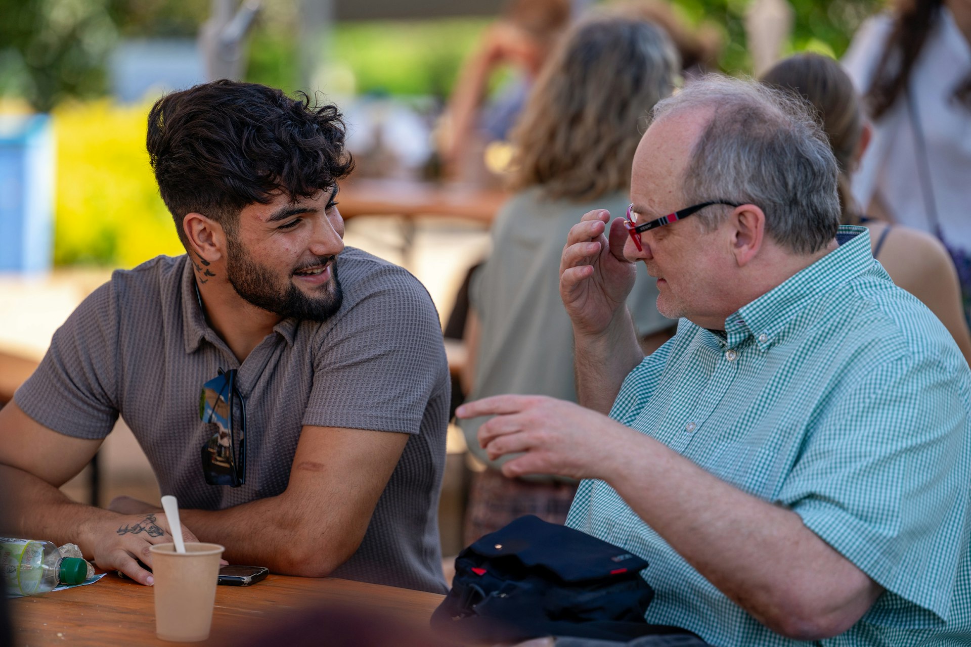 The festival was an opportunity for people to foster bonds of friendship.