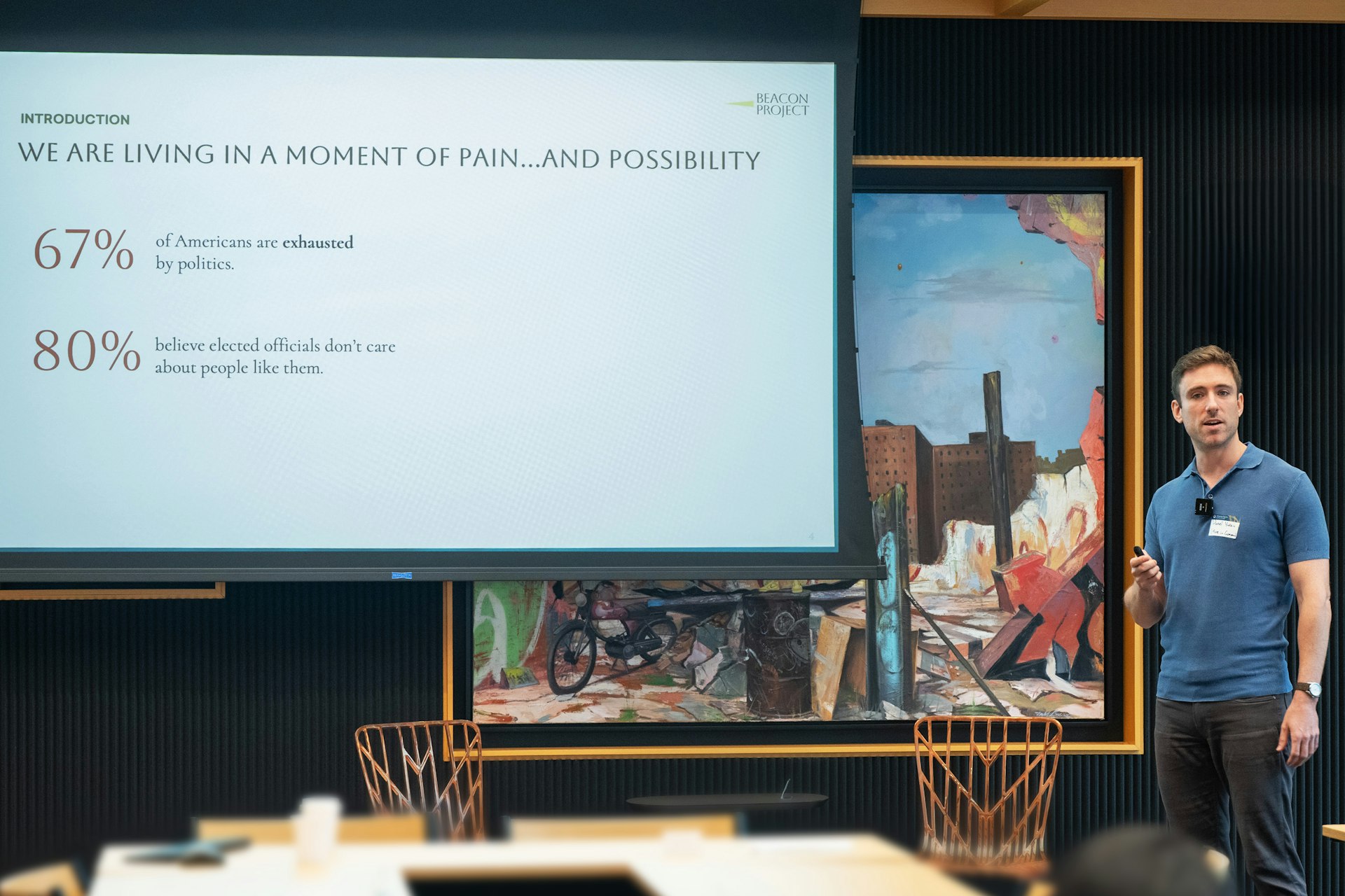 Participants grappled with how to tell truthful stories about America’s past that neither obscure painful realities nor leave any group feeling permanently excluded from the nation’s future.