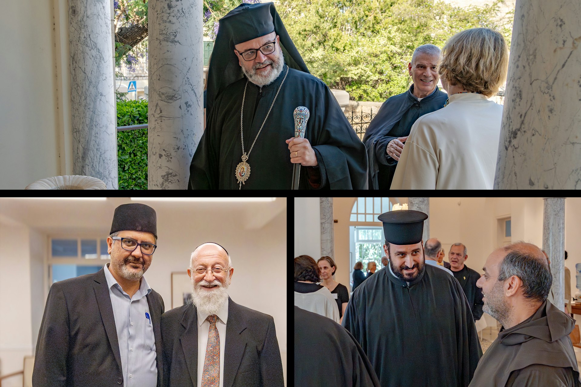 Members of diverse faith communities attended the gathering in a spirit of harmony.