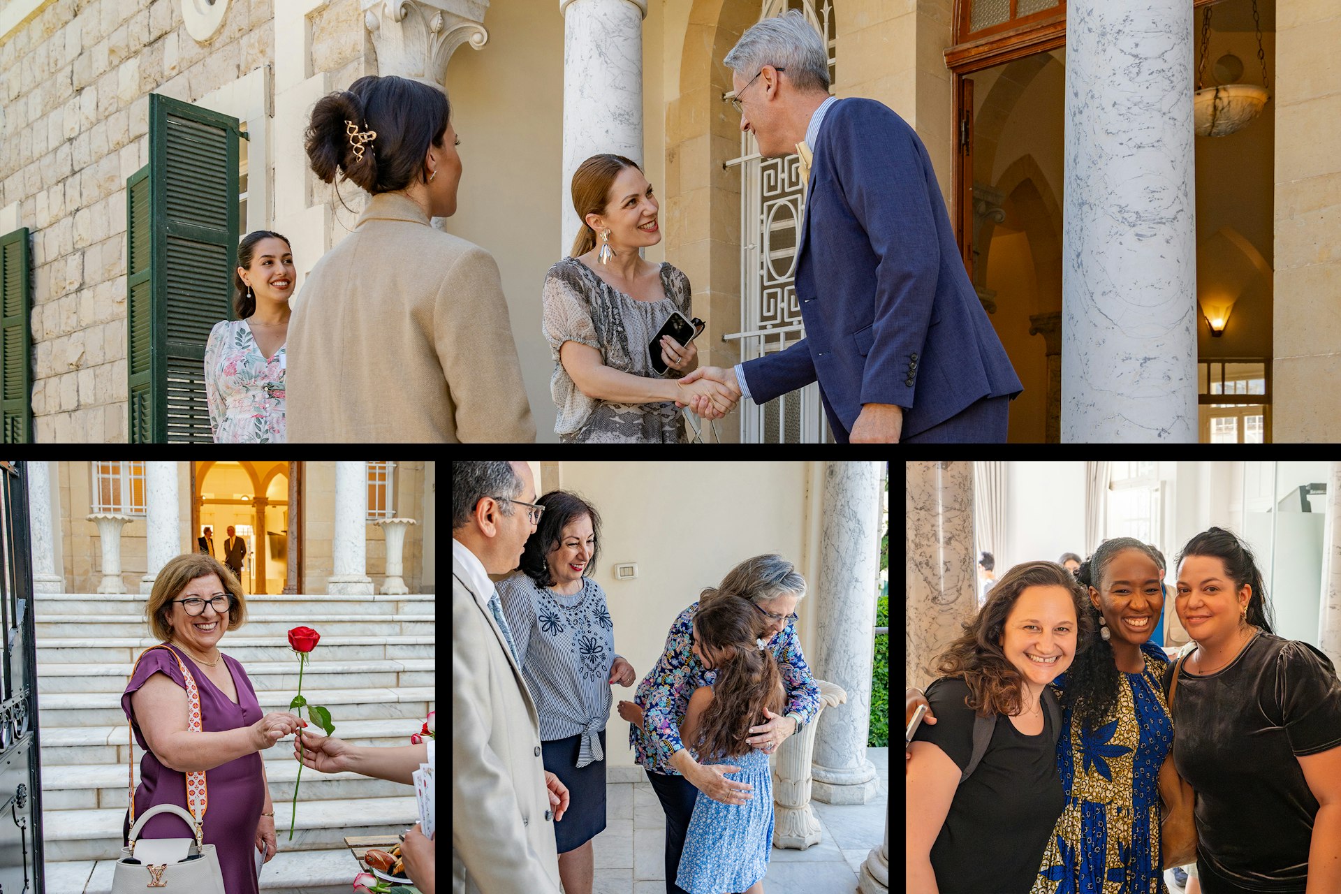 Area residents were among those in attendance at the gathering.