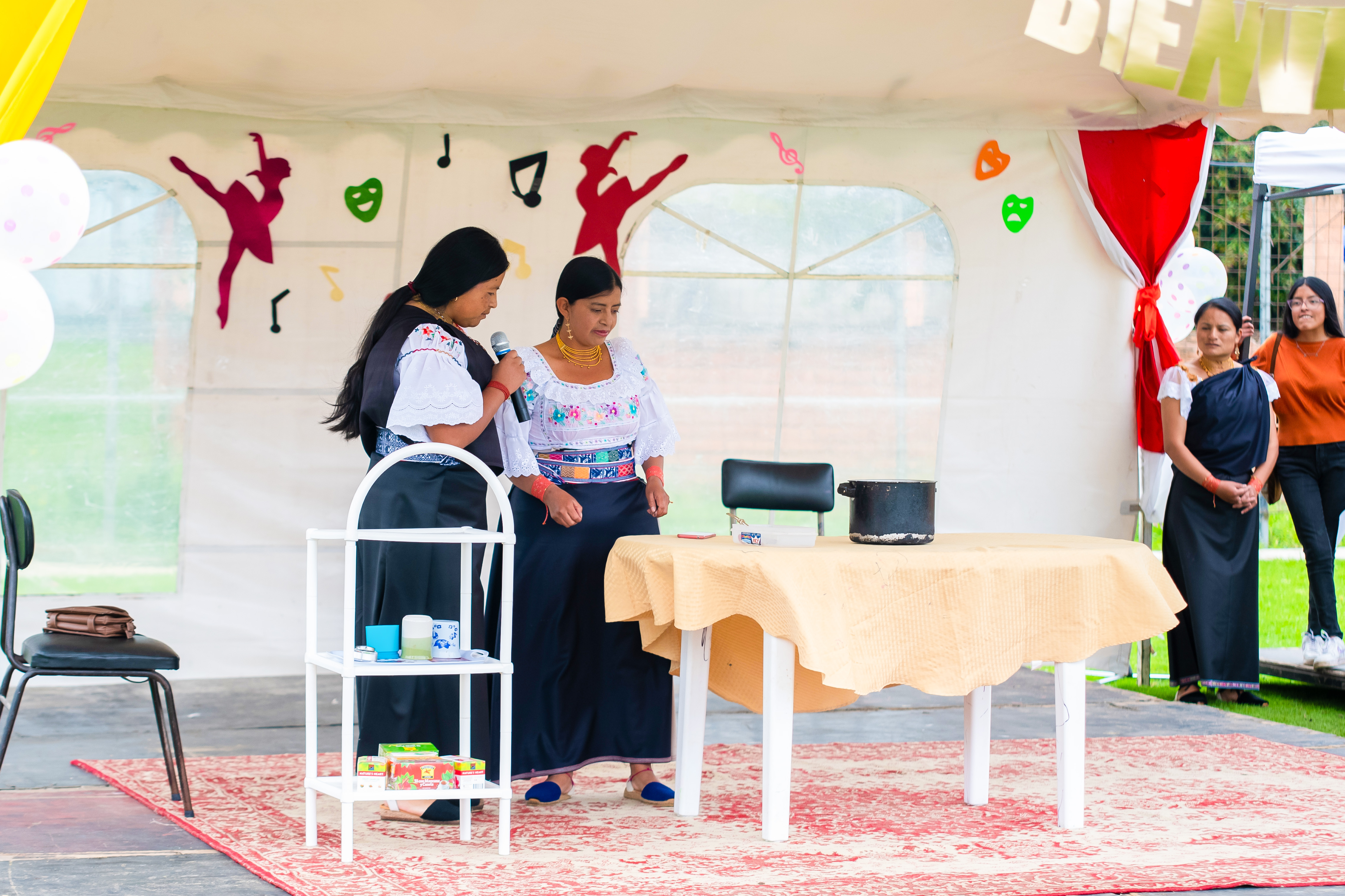 Within these initiatives, the community finds in the arts a shared language through which to express its reflections and aspirations for a peaceful society. 