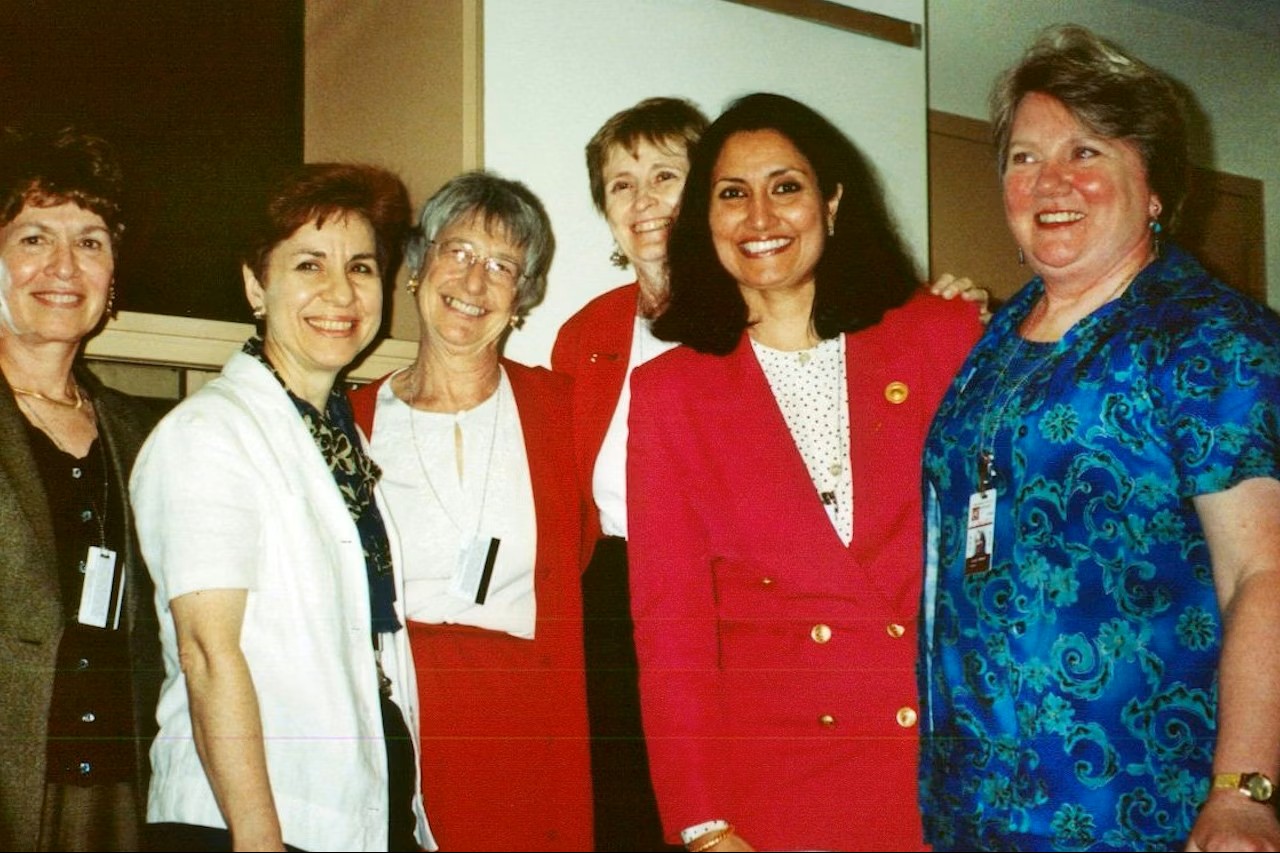 In 2003, Bani Dugal was elected to serve as Chair of the non-governmental organizations’ Committee on the Status of Women, a committee which works with all departments at the United Nations to promote the advancement of women and girls and the equality of women and men. 