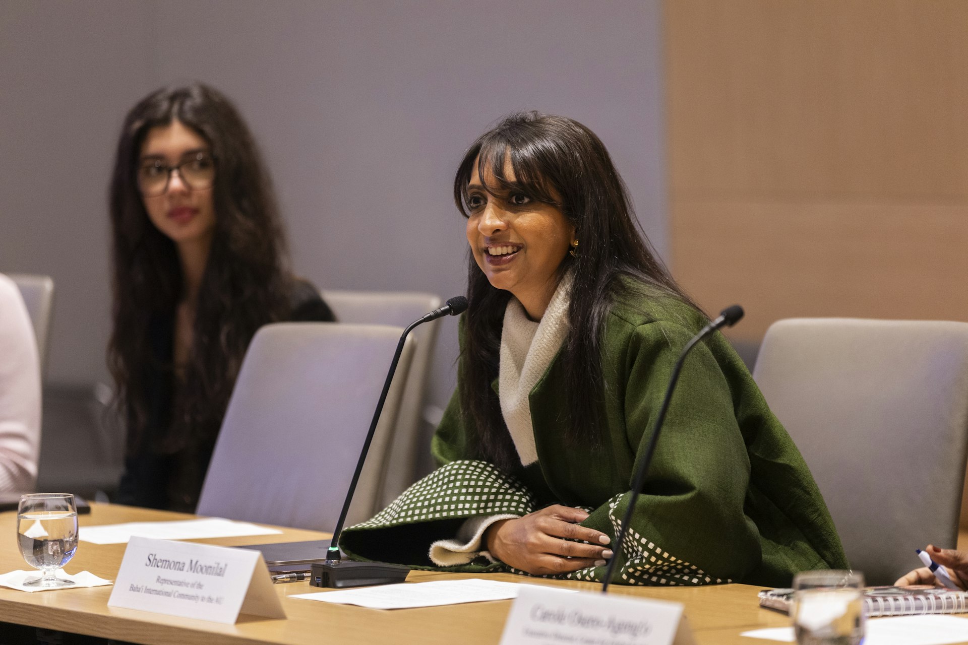 In her remarks, Shemona Moonilal, representative of the BIC Office in Addis Ababa, drew on grassroots experience in social action that is fostered from within communities.