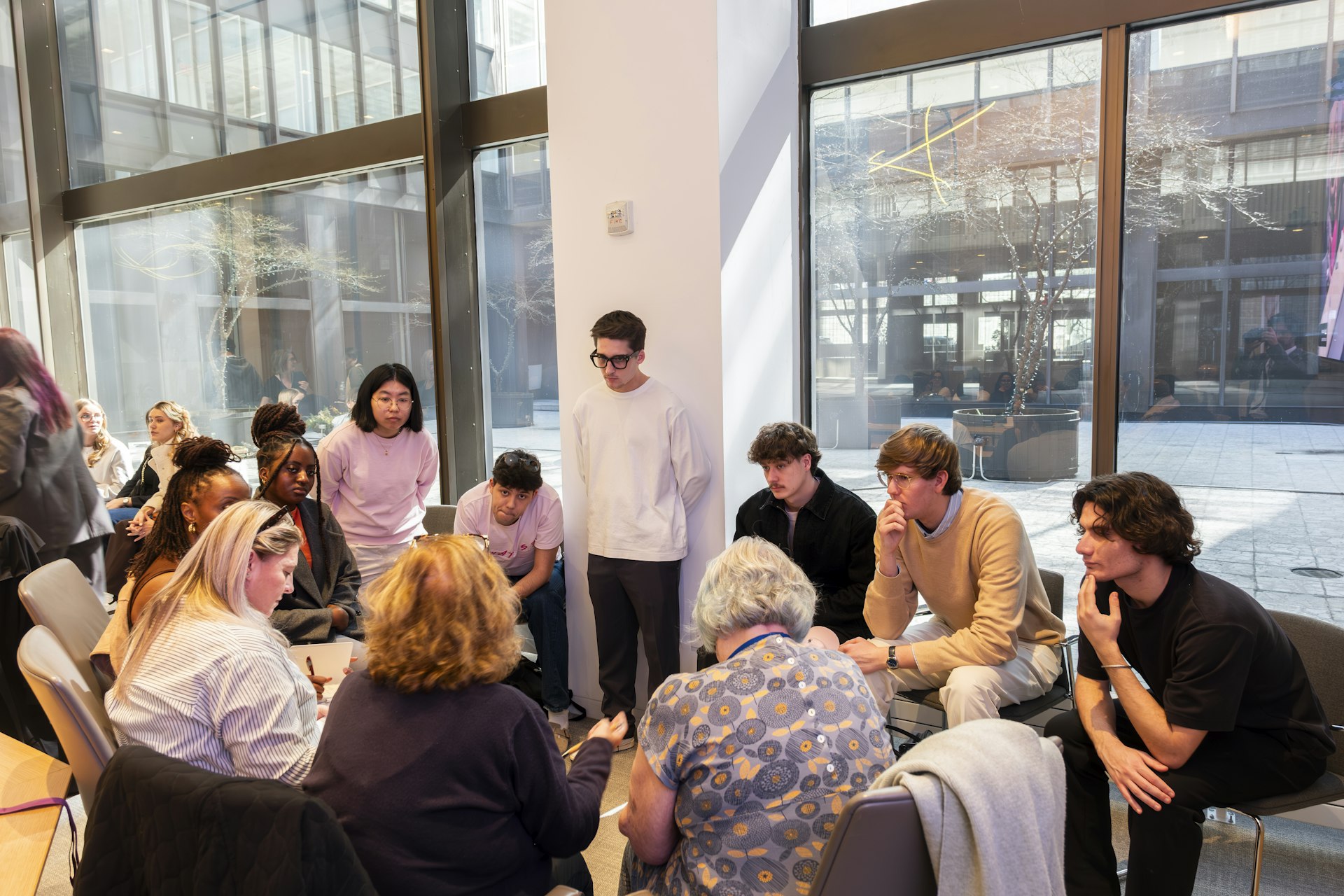 Participants at one of several forums hosted by the BIC at its New York office.
