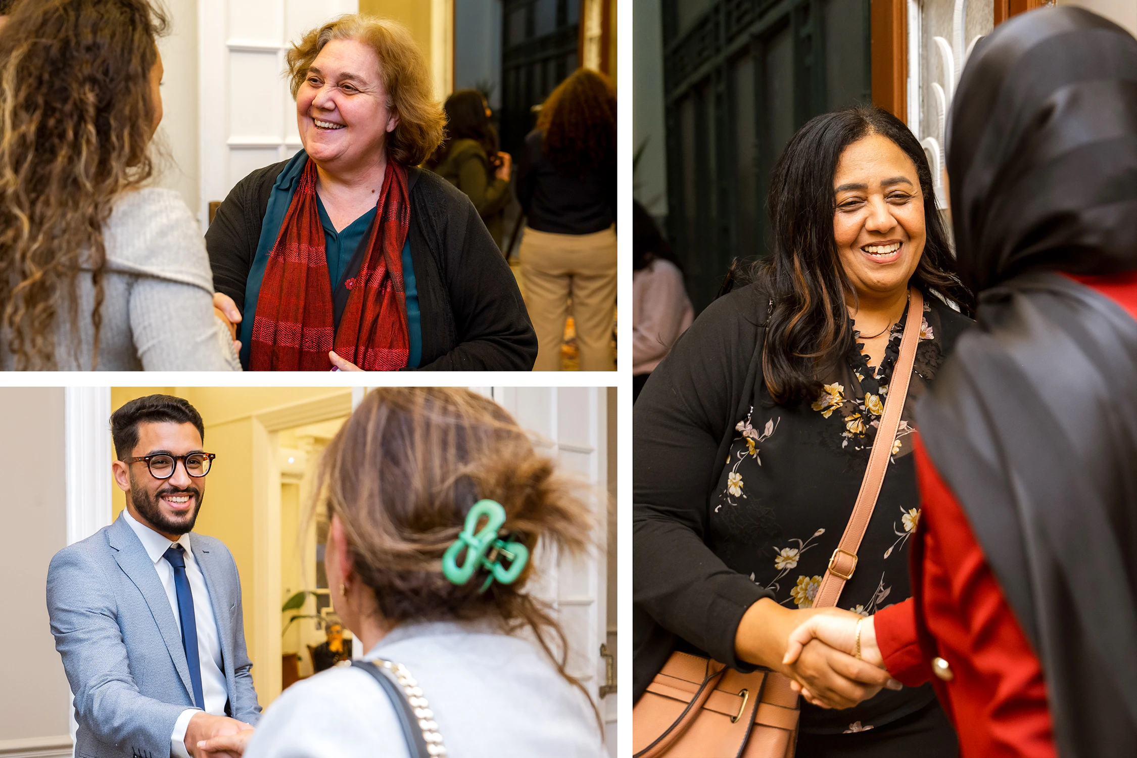 Vue des participants.