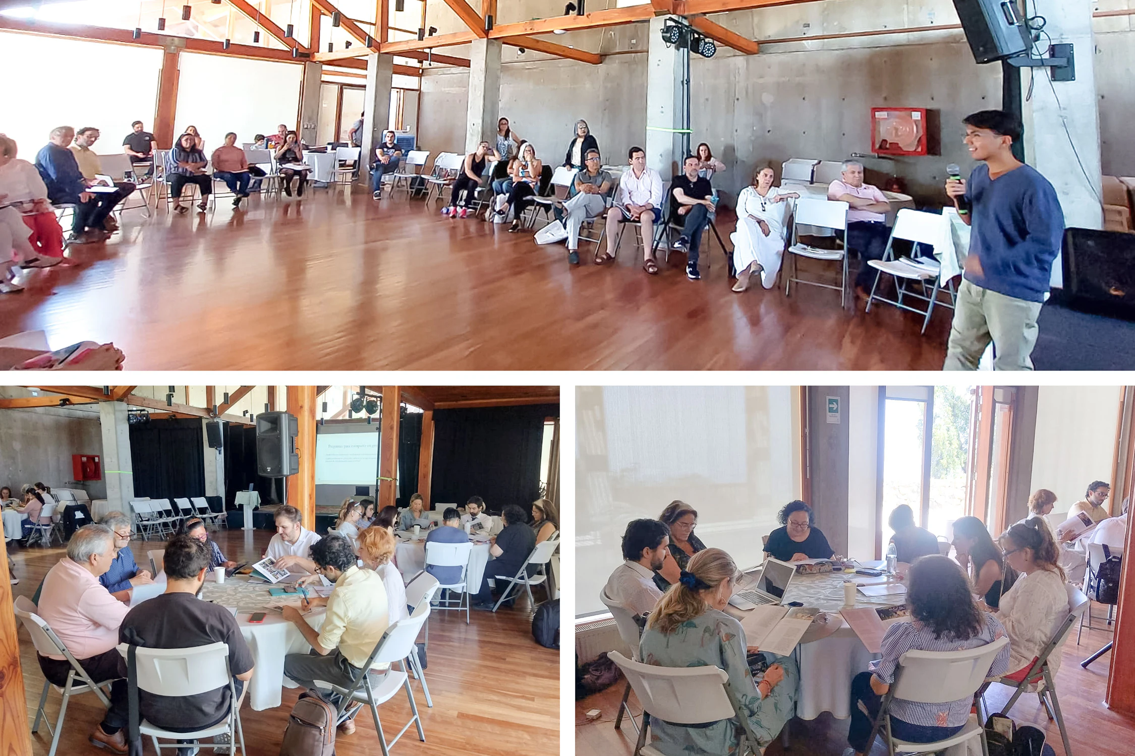 Un évènement organisé sur le terrain de la maison d’adoration invitait les participants à approfondir la relation entre transformation intérieure et transformation collective.