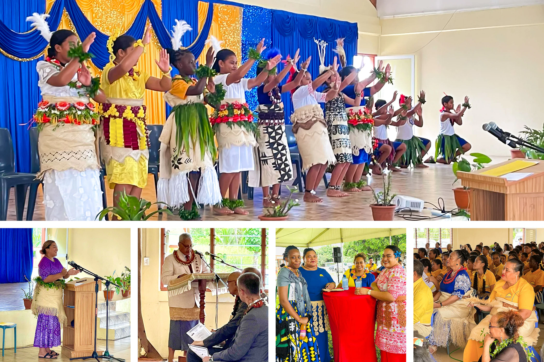 Au programme de cette rencontre figuraient des danses traditionnelles, de la musique et des interventions d’orateurs invités.
