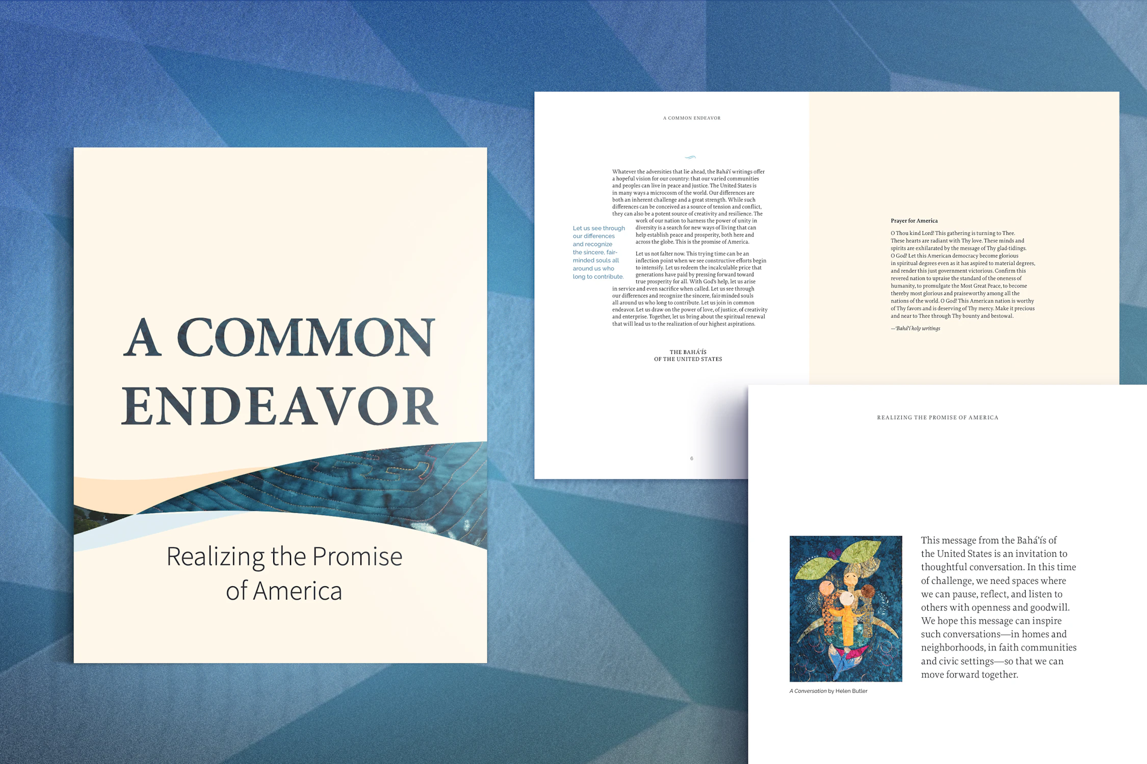 À l’occasion du 250e anniversaire de la Déclaration d’indépendance, un message intitulé « Une entreprise commune : Concrétiser la promesse de l’Amérique », rédigé par les bahá’ís des États-Unis, s’adresse à « tous ceux qui portent la promesse de l’Amérique dans leur cœur ».