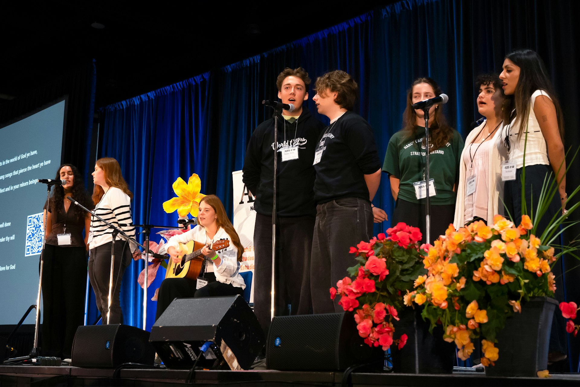 Artistic presentations, including musical performances by children and youth, were woven throughout the conference program.