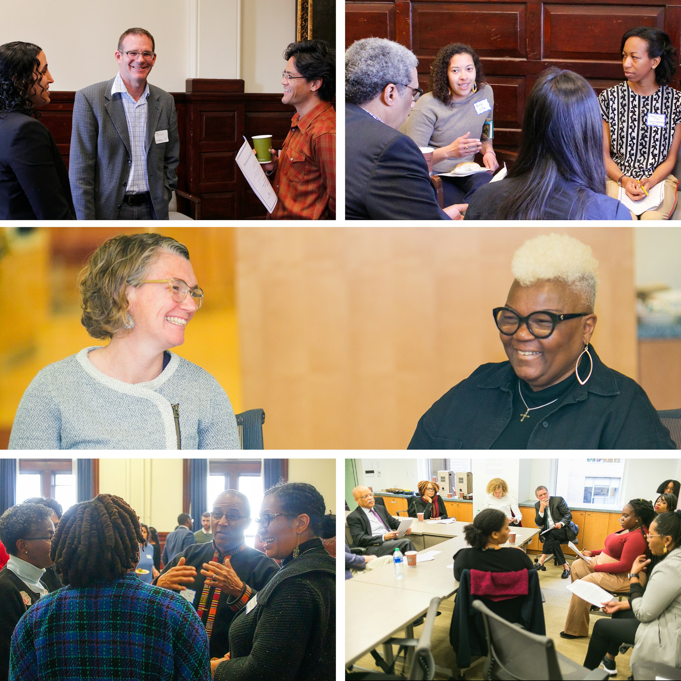 Photos de certains des lieux où, au cours des cinq dernières années, des débats sur les injustices raciales ont eu lieu, apportant des éclairages désormais rassemblés dans la nouvelle publication « Illumined by Oneness: Resources and Reflections from a Multifaith Dialogue on Overcoming Racism » (Éclairés par l’unité : Ressources et réflexions issues d’un dialogue interconfessionnel sur la lutte contre le racisme), ainsi que sur le site web qui l’accompagne.