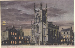 Town Hall in moonlight