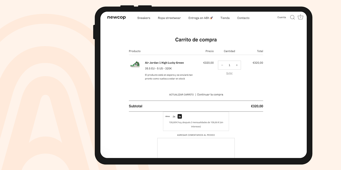 Newcop incorpora el logo de Alma para que sus clientes no duden